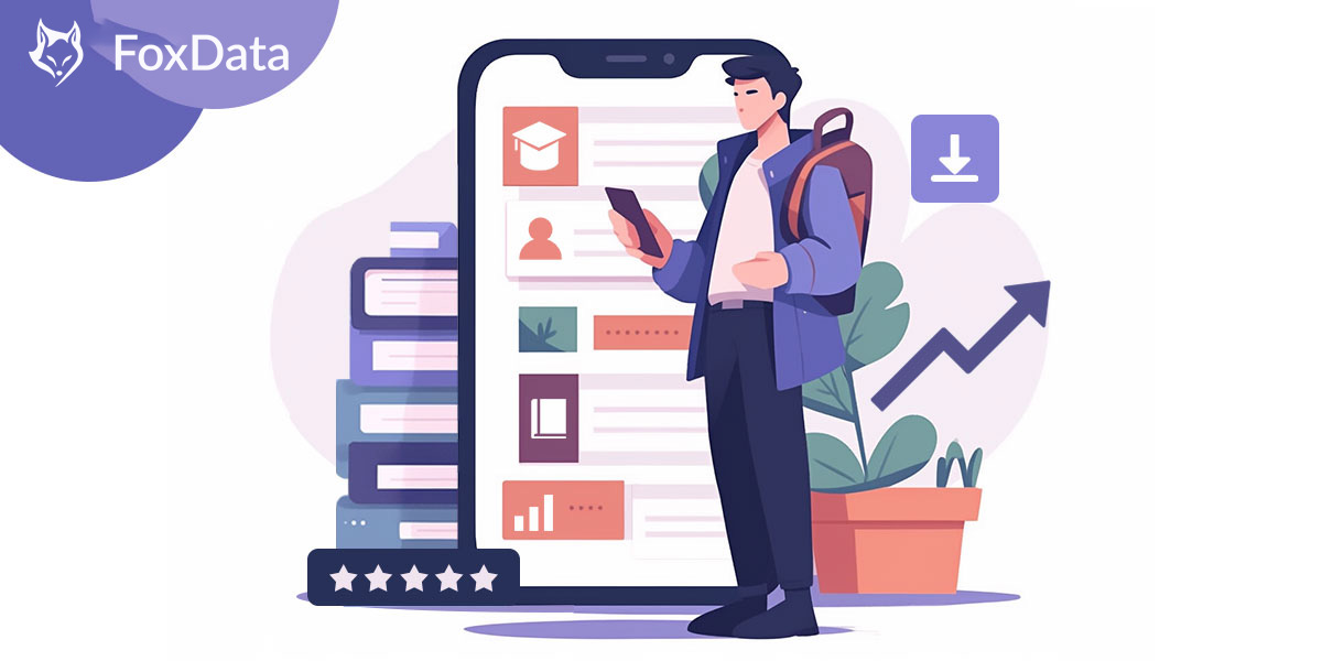 Augmentation du trafic organique de votre application éducative de 200% avec l'outil FoxData