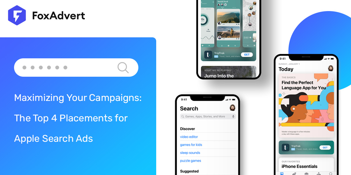 Explore 4 Ad Placement Options in Apple Search Ads