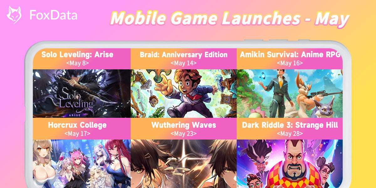 Ближайшие игры для мобильных устройств на Android и iOS в мае 2024 года