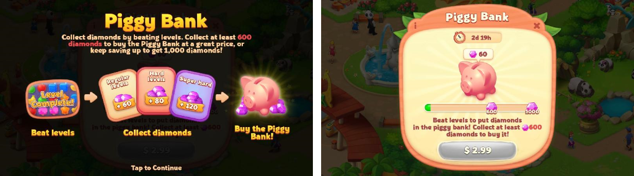 Piggy Bank IAPs