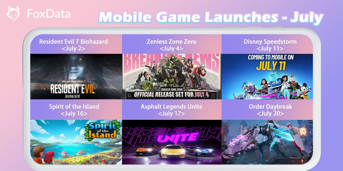 Upcoming Mobile Games for July 2024 (Android & iOS)