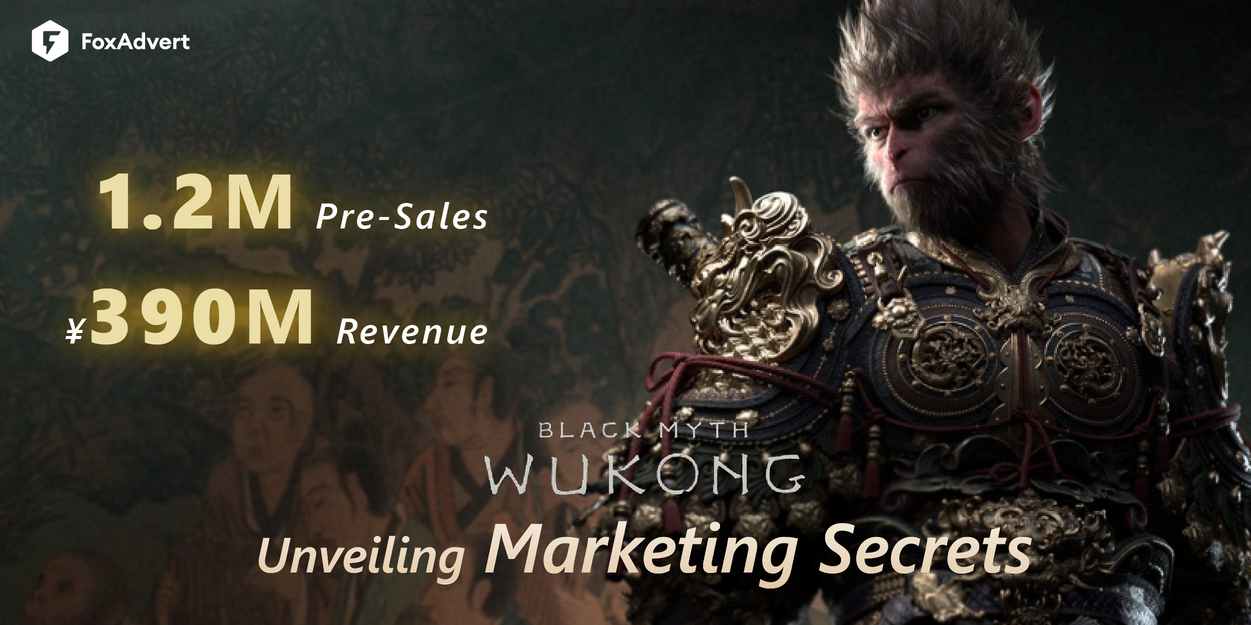 1.2M Pre-Sales and Over ¥390M in Revenue: Learn from the High-Level Marketing of Black Myth: Wukong!