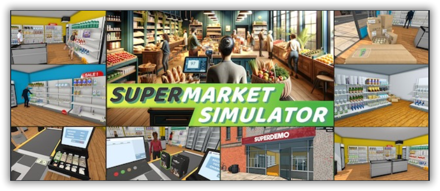 Supermarket Simulator-FoxAdvert