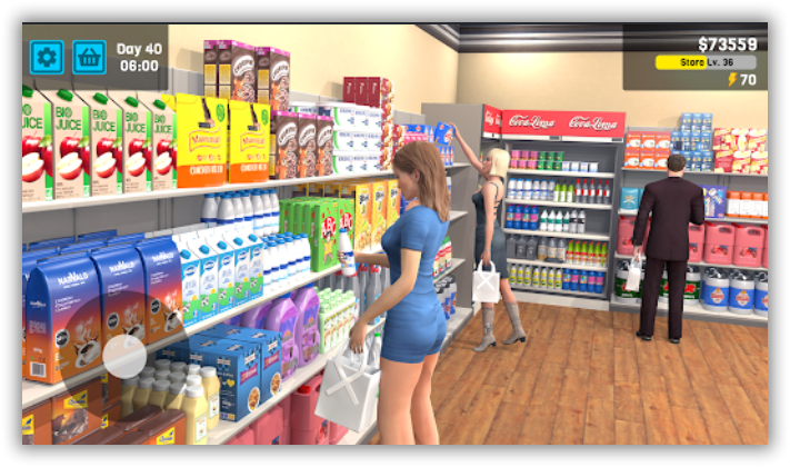 Supermarket Simulator-FoxAdvert