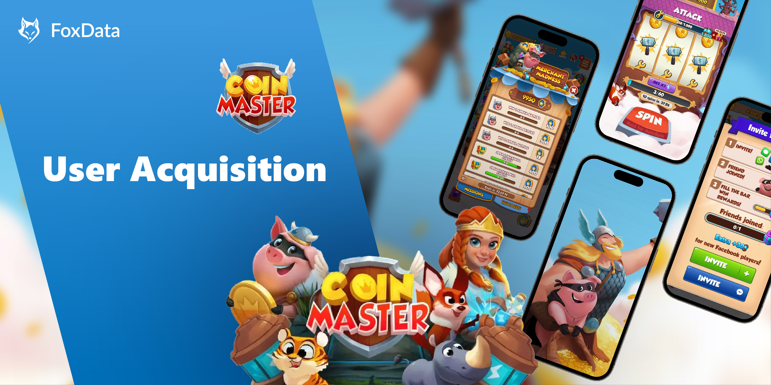 How Did Coin Master Acquired 119 Million Users?