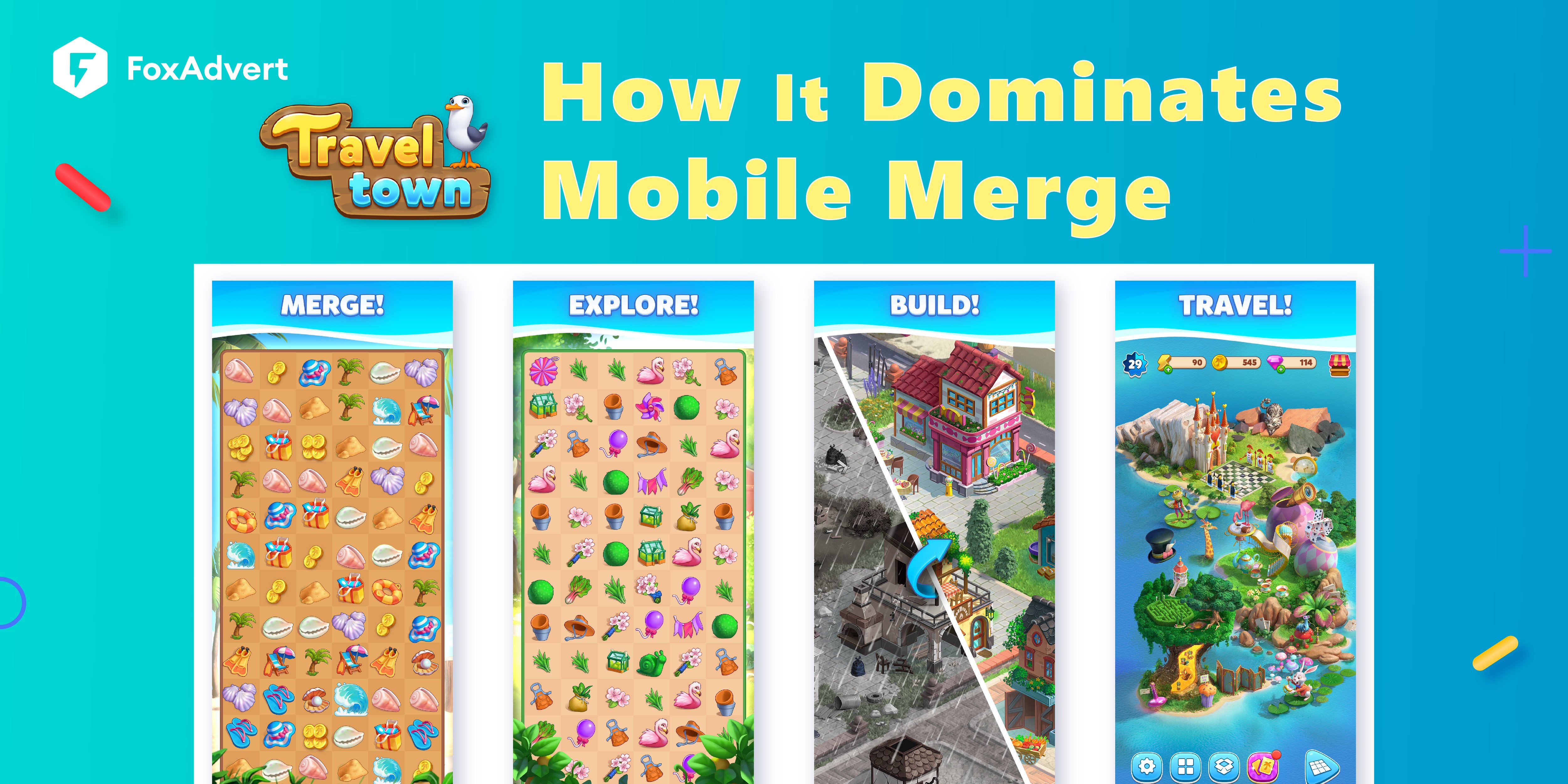 The Secrets of Mobile Merge Mastery: Learn from Travel Town’s Success