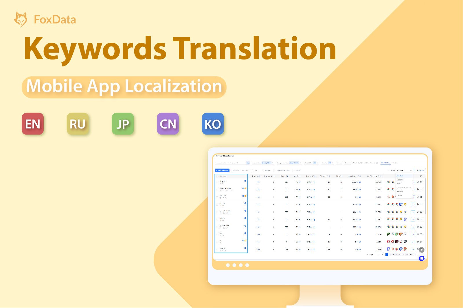 How to Easily Localize Mobile App with Keywords Auto-Translation