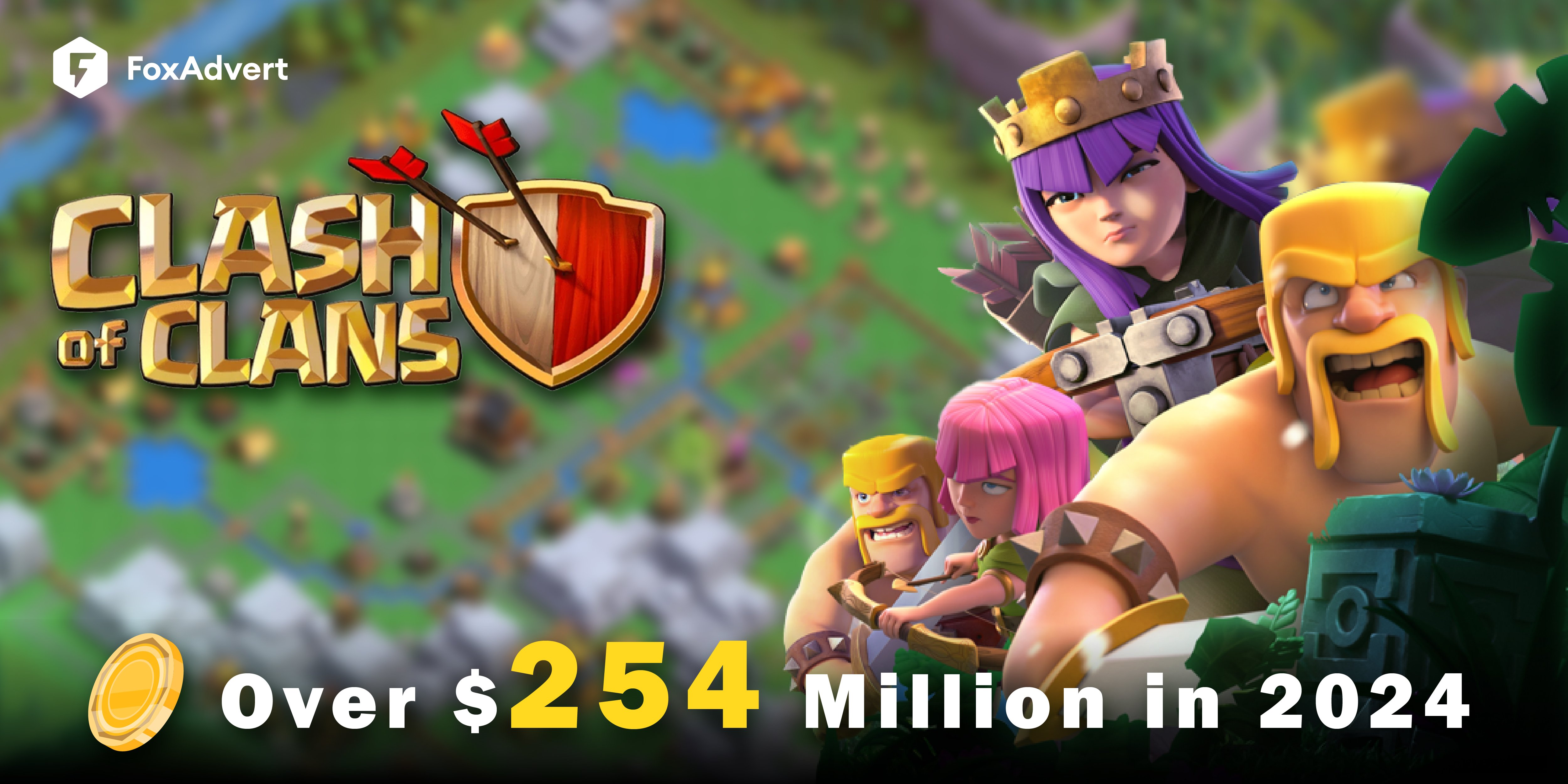 Clash of Clans' 2024 Earnings: A 12-Year-Old Game Surpasses $250 Million