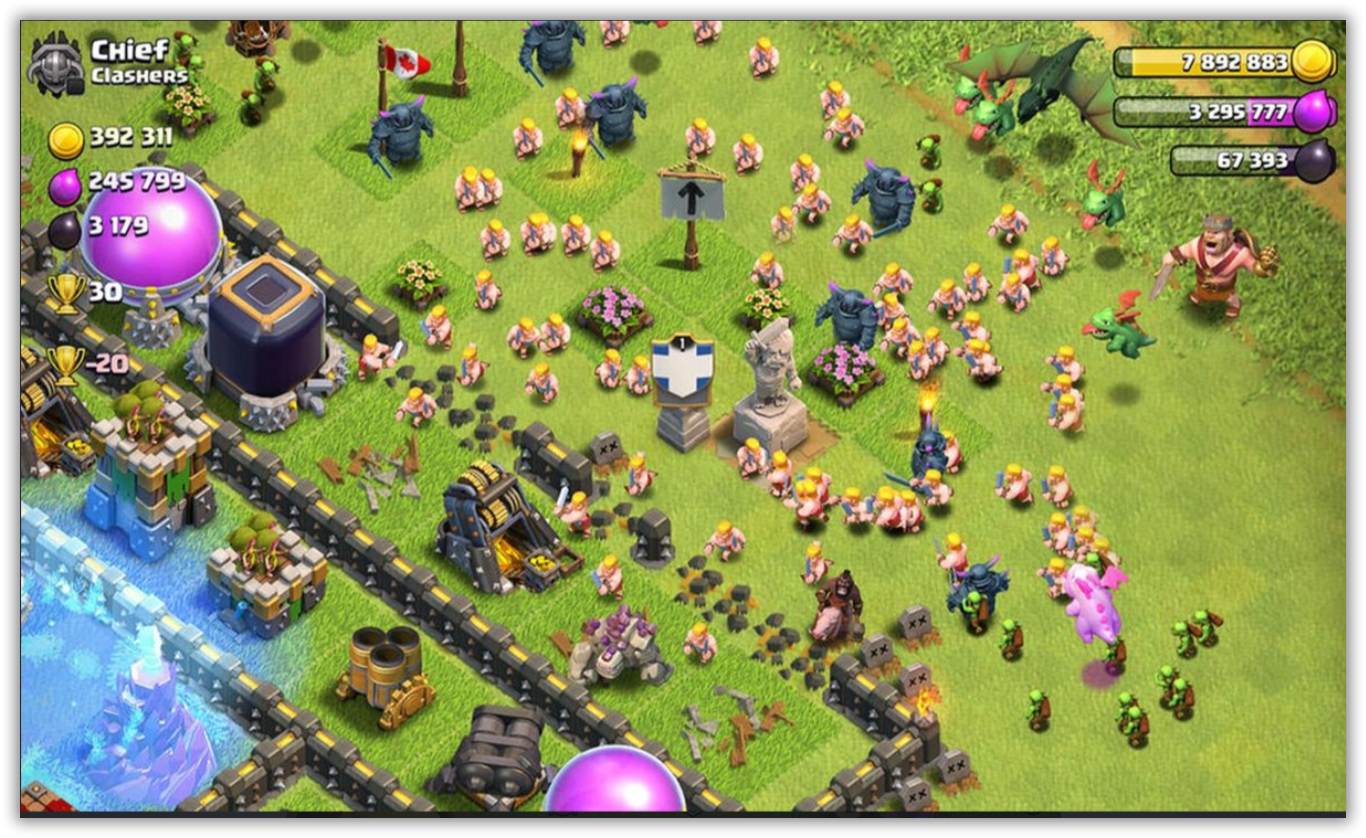 Clash of Clans gameplay