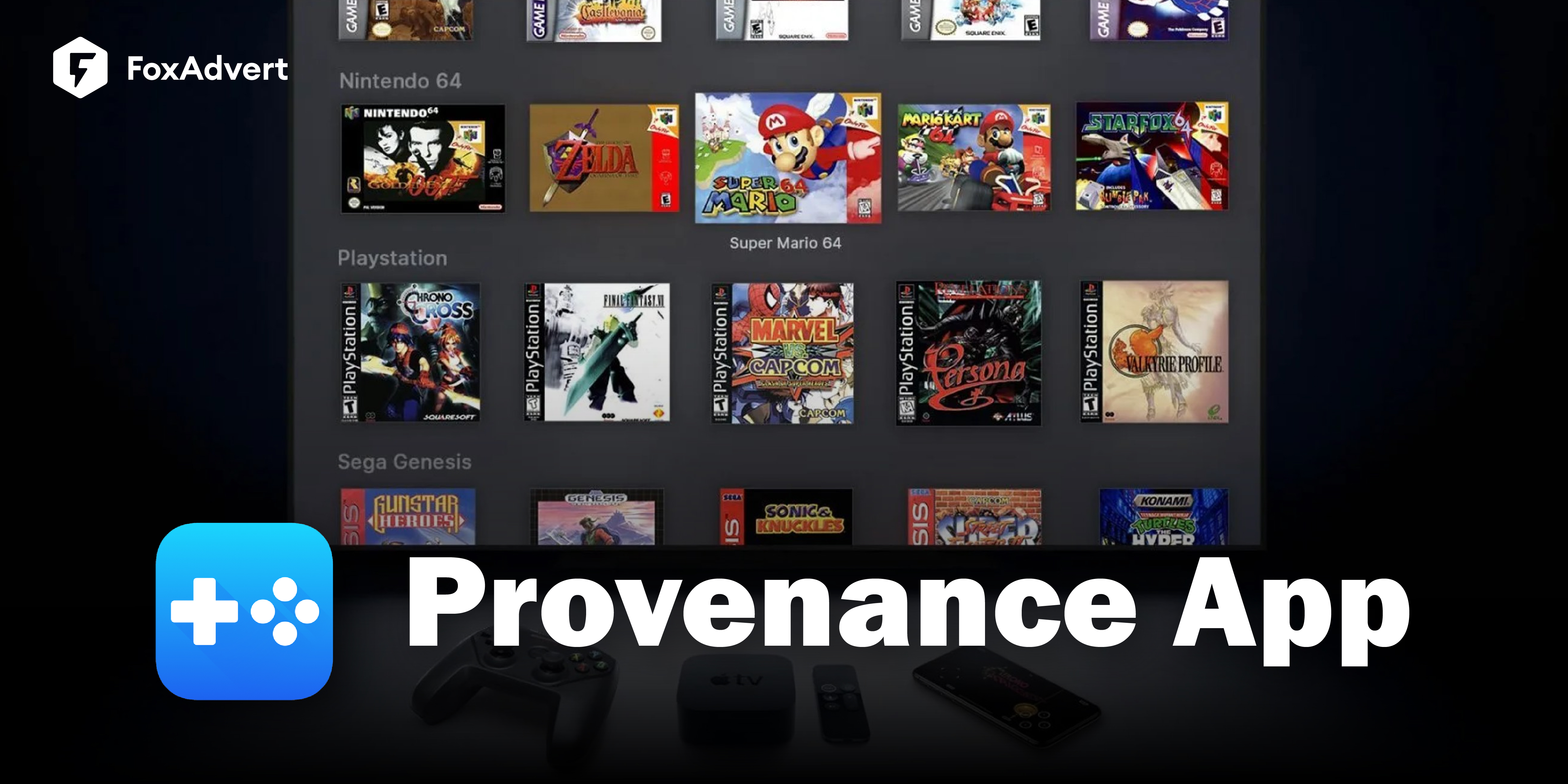 Provenance App: A Multi-Console Emulator Now Available on iOS and tvOS