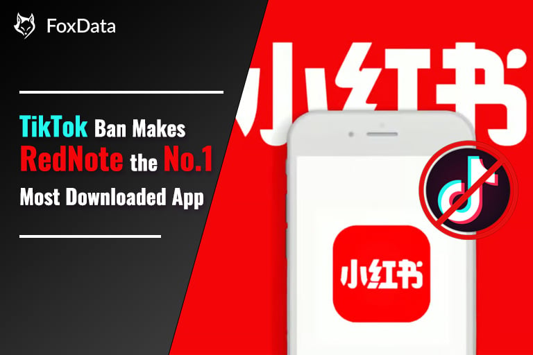 TikTok 禁令推动 RedNote 登上美国下载排行榜榜首