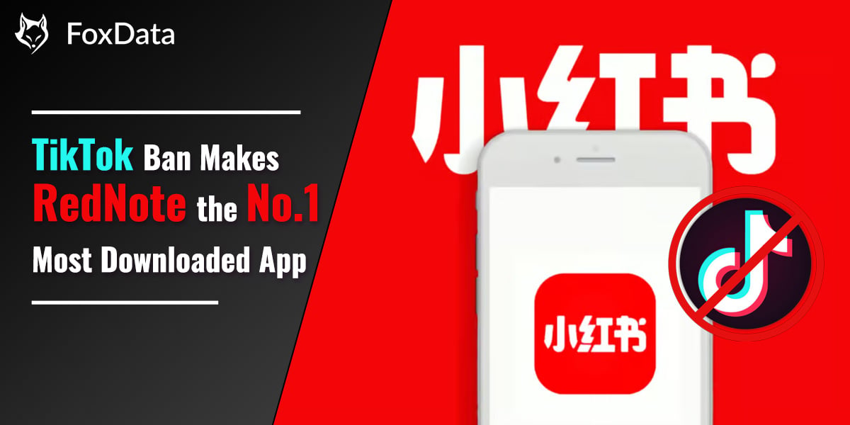 TikTok 禁令推动 RedNote 登上美国下载排行榜榜首