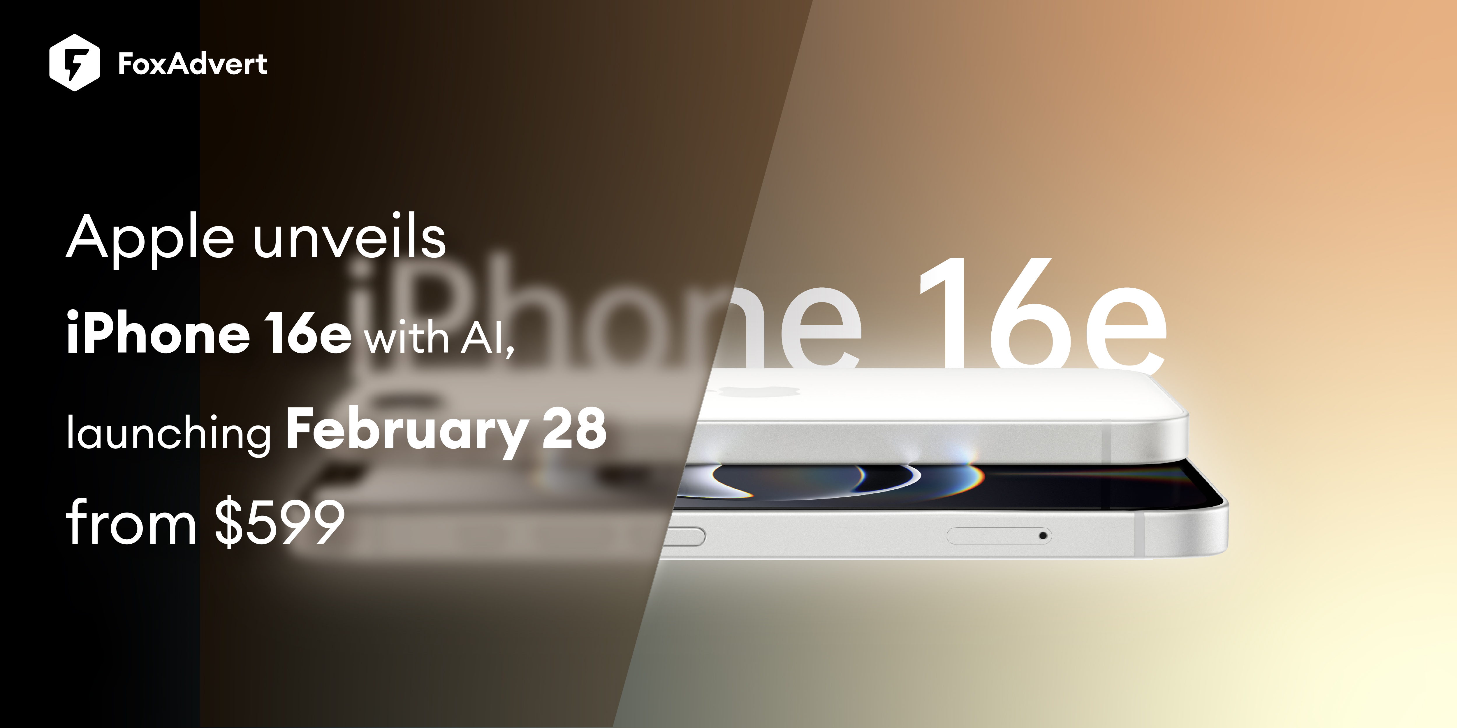 Apple Unveils AI-Powered iPhone 16e, Launching February 28