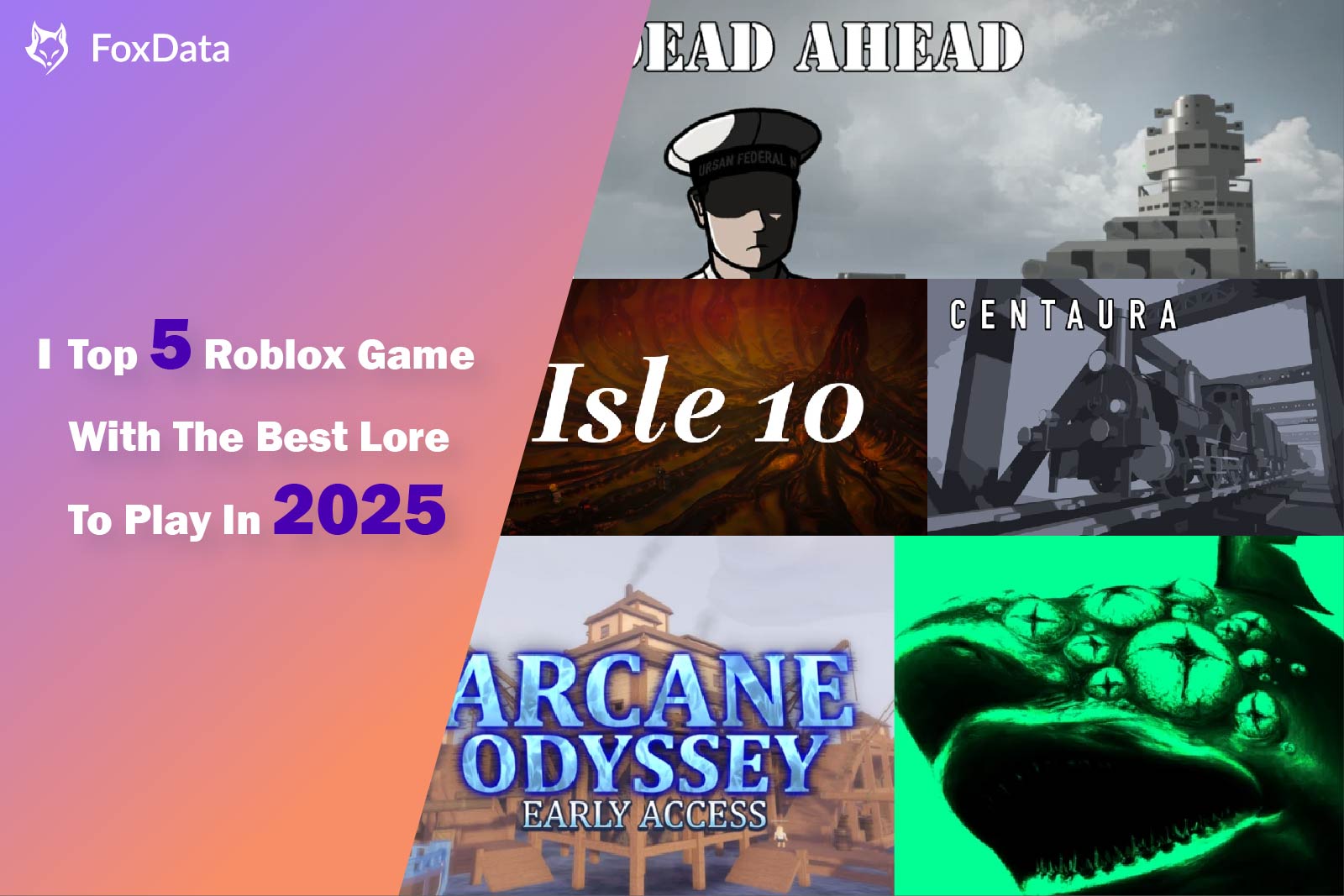 Top 5 Roblox Game With The Best Lore To Play In 2025