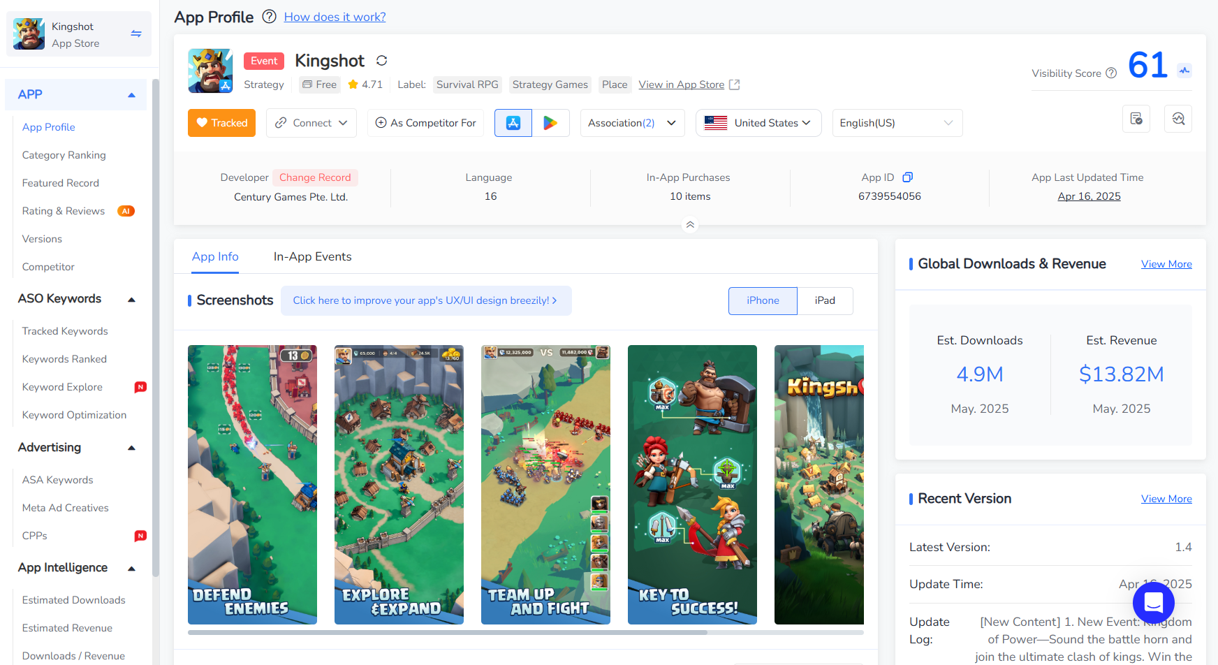 Display Various Game Mechanic