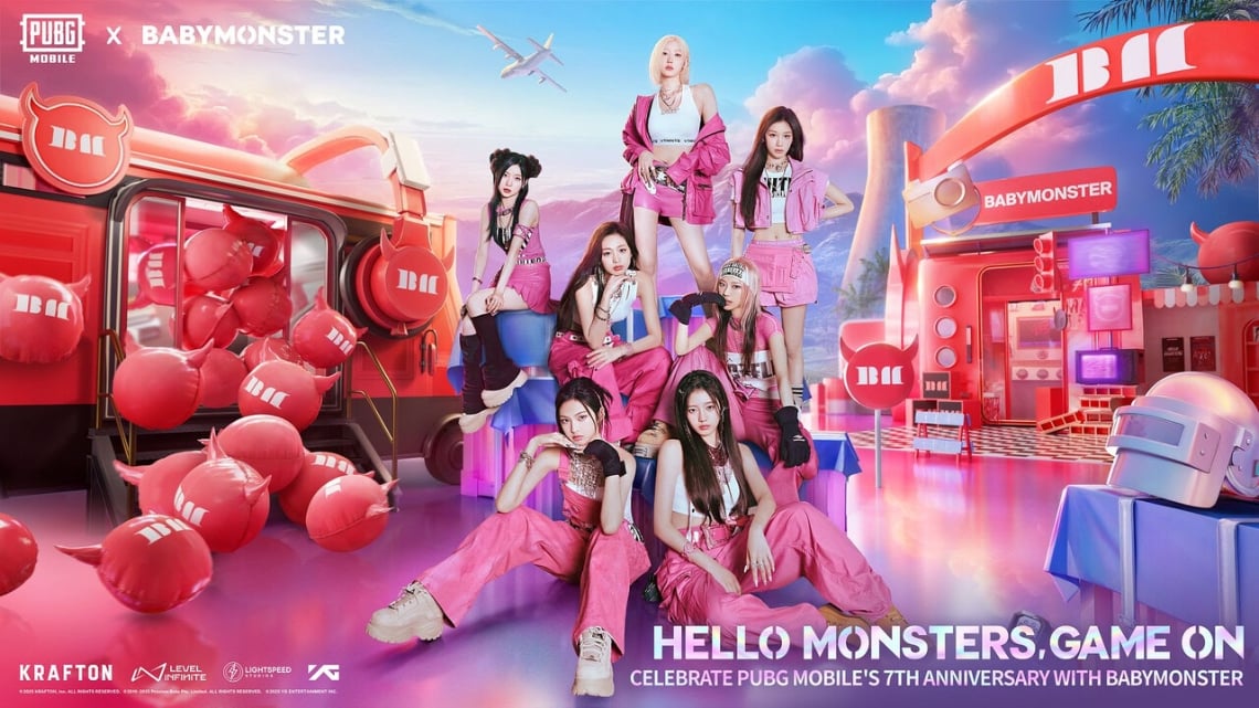 BABYMONSTER X PUBG MOBILE