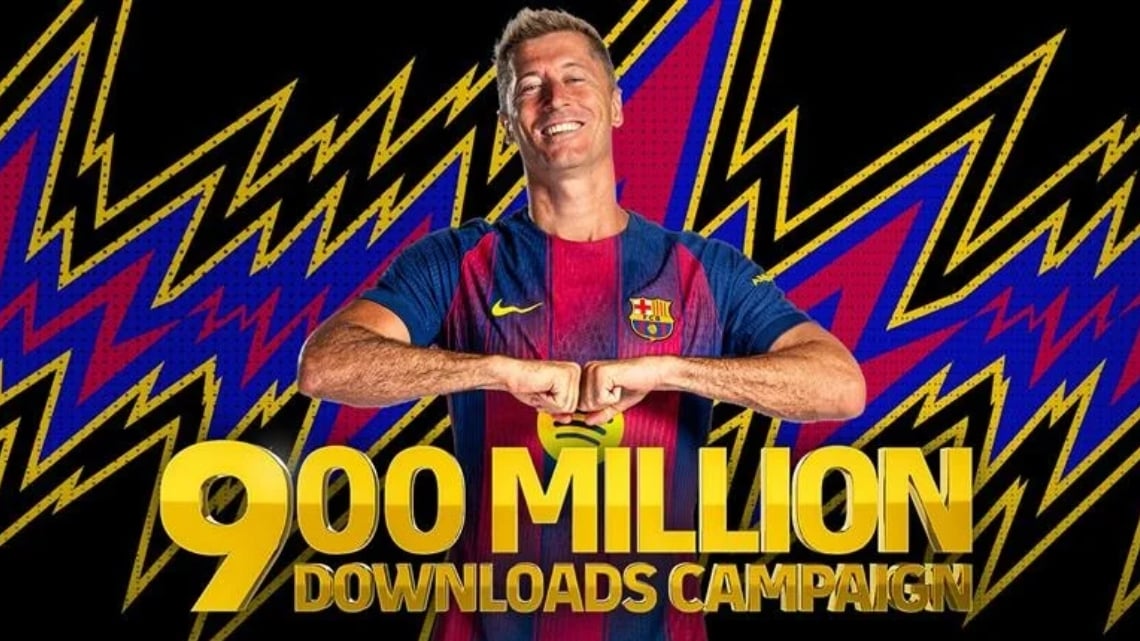 e-Football, 9억 다운로드 돌파