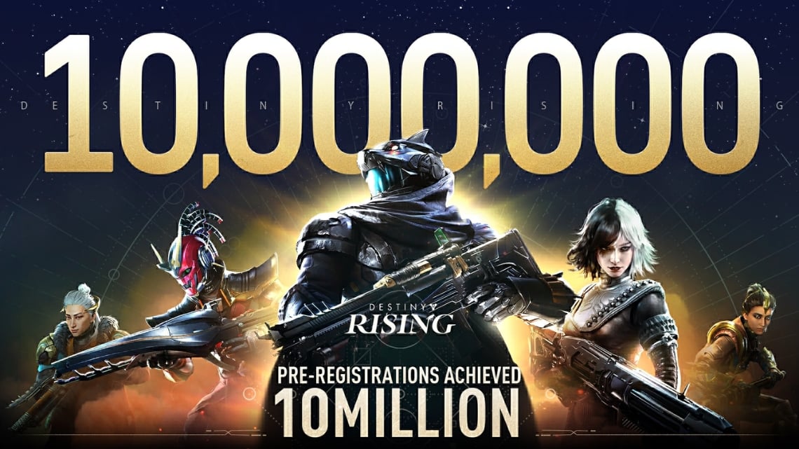 Destiny: Rising 10Million pre-registrations