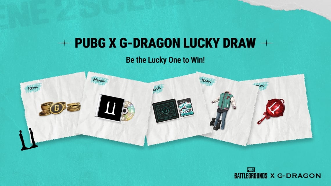 PUBG x GD ラッキースピン