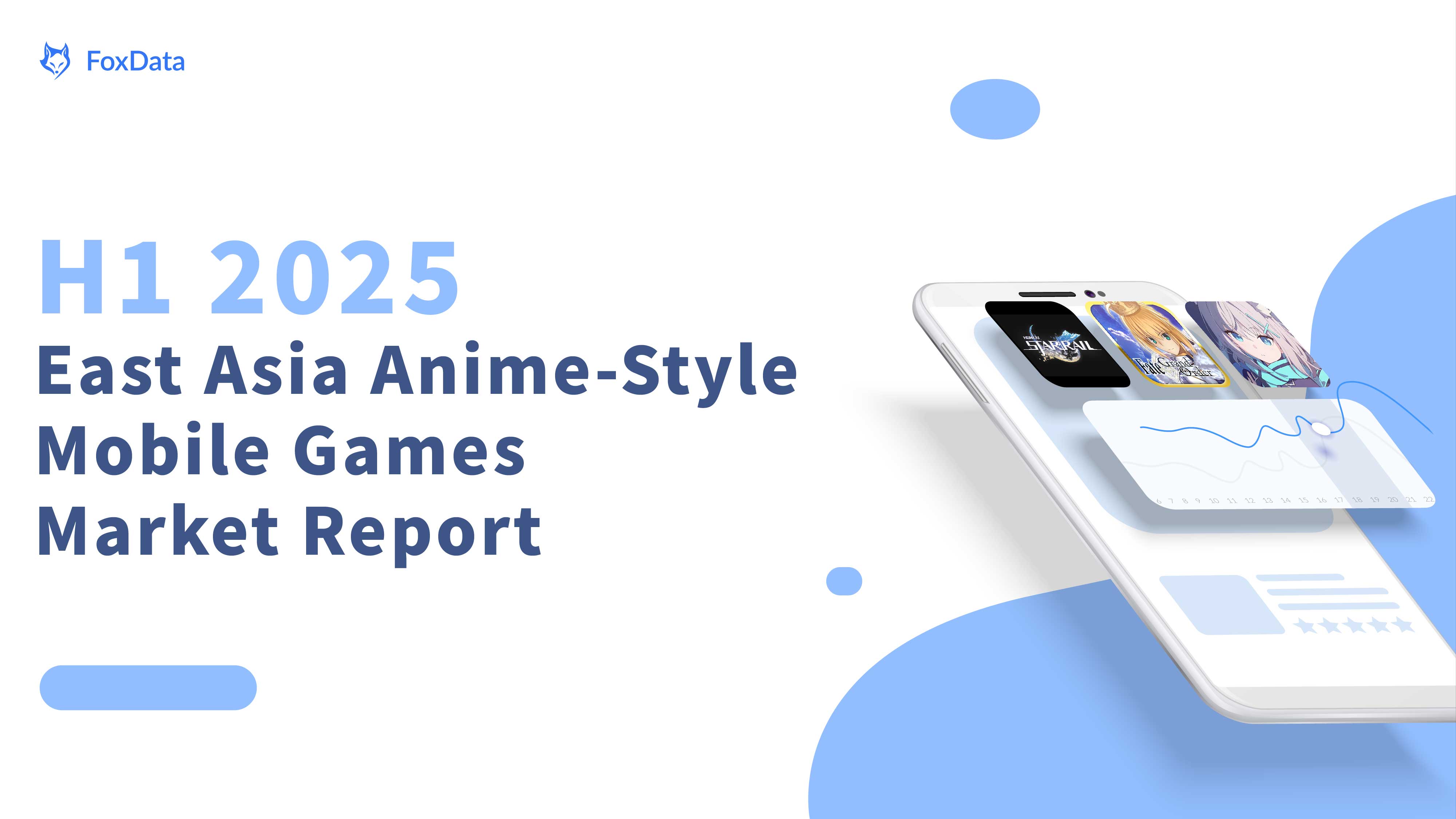 FoxData 2025 H1 East Asia Anime Mobile Game Report: Revenue, Retention & Female Growth