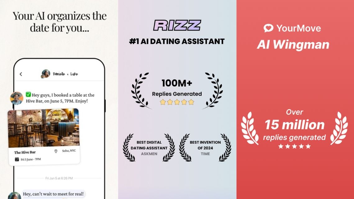 AI 앱 - Amata, Rizz, YourMove AI