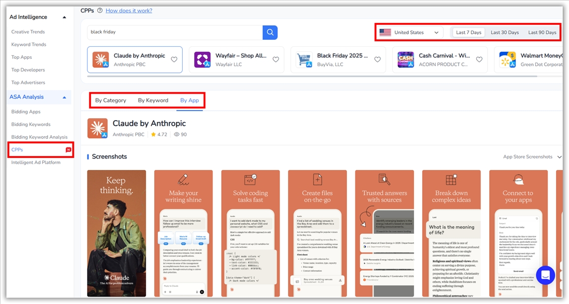 ASA分析 - CPP FoxData