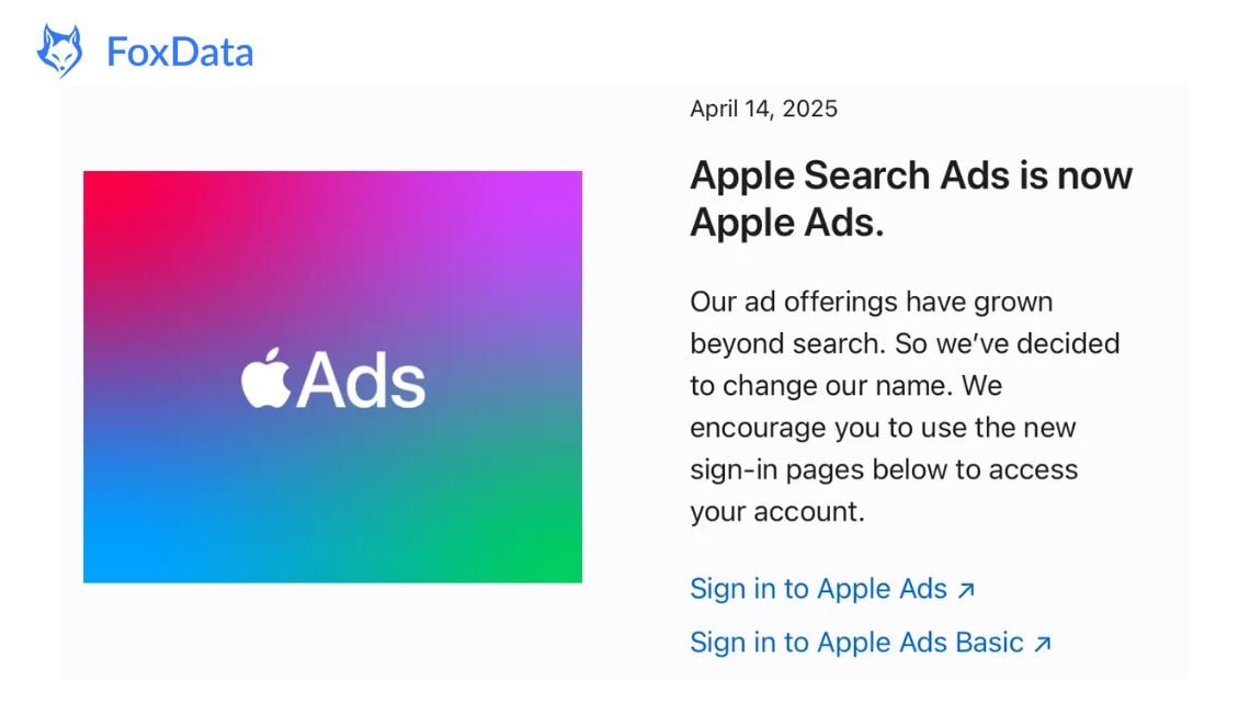 Publicités Apple 2025