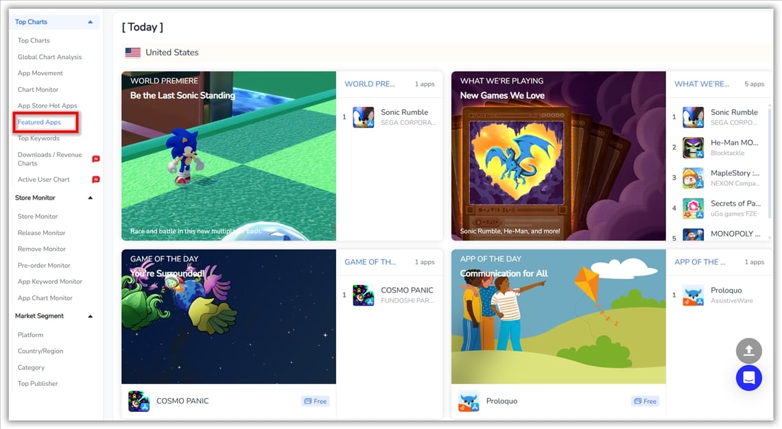 Applications vedettes du jour sur l'App Store : FoxData