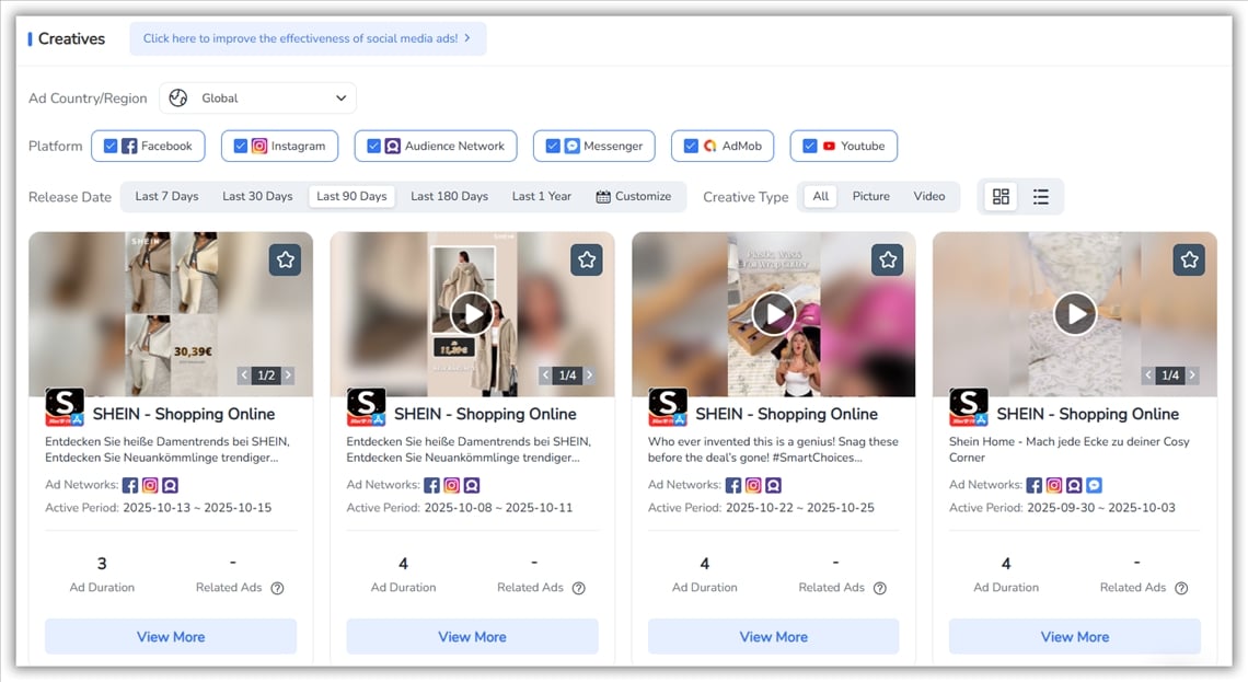 元广告创意 - FoxData
