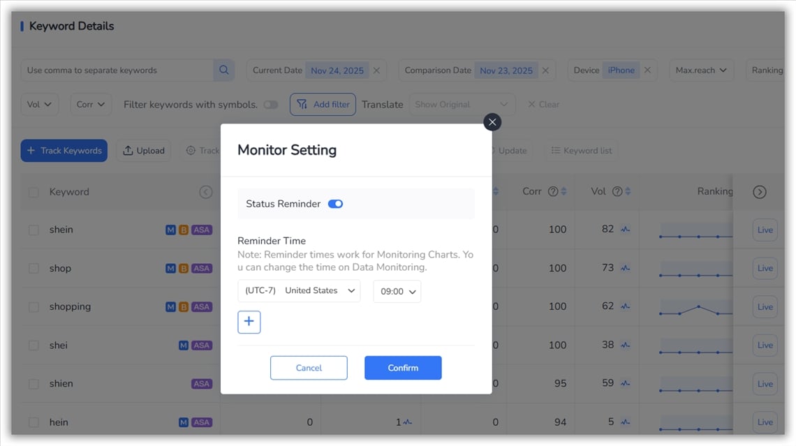 リアルタイムアラート - FoxData