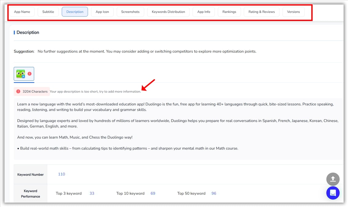 Отчет ASO - FoxData