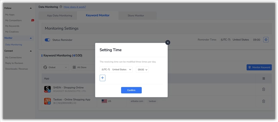 データ監視 - FoxData