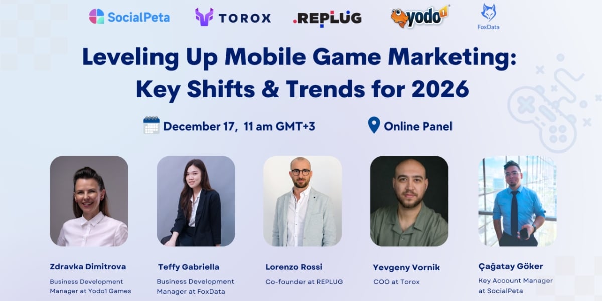 与专家一起探索 2026 年移动游戏营销策略和创意策略