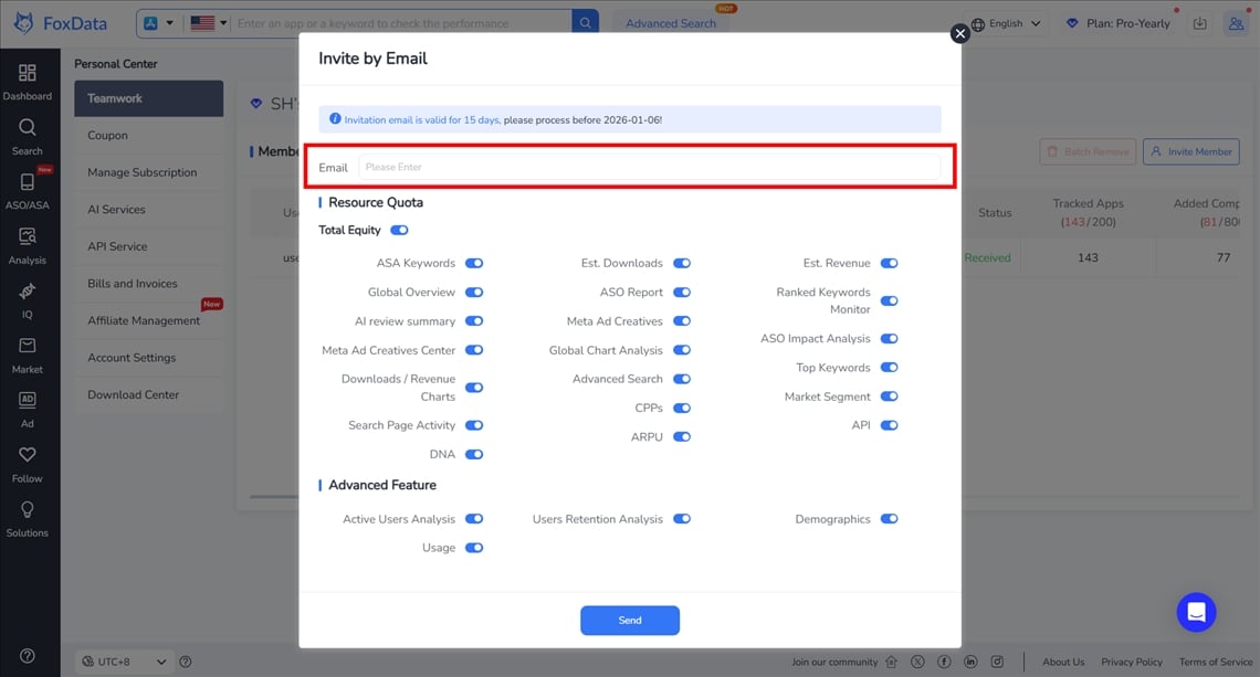 Invitation - FoxData