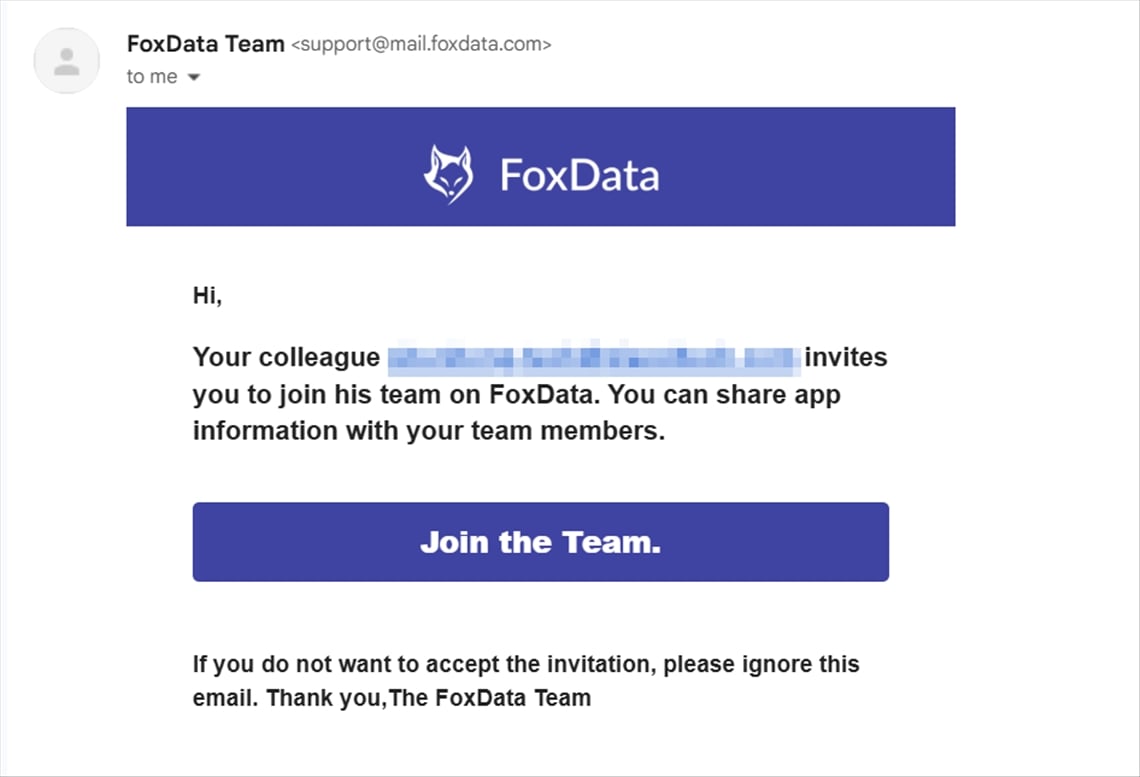 Join the Team- FoxData