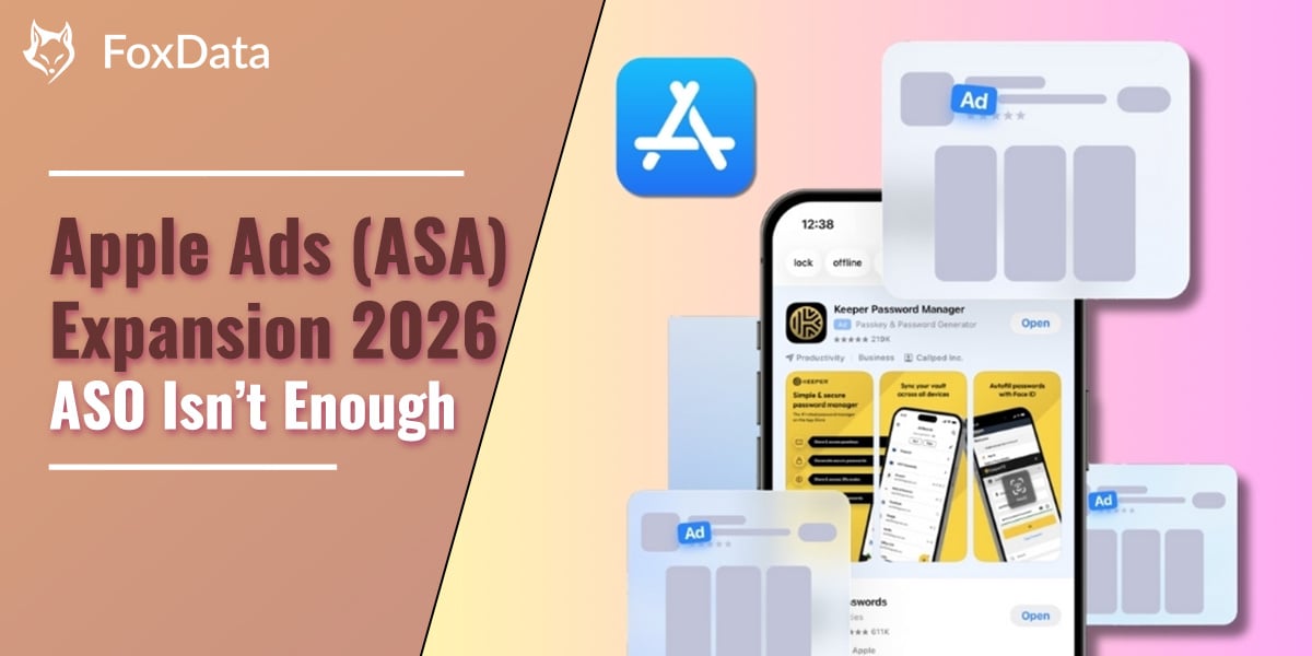 애플 검색 광고 확장 2026: ASO만으로는 더 이상 충분하지 않은 이유
