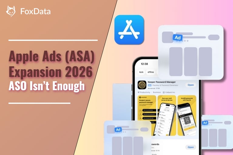 Apple Search Ads 2026 확장: 이제 ASO만으로는 부족한 이유