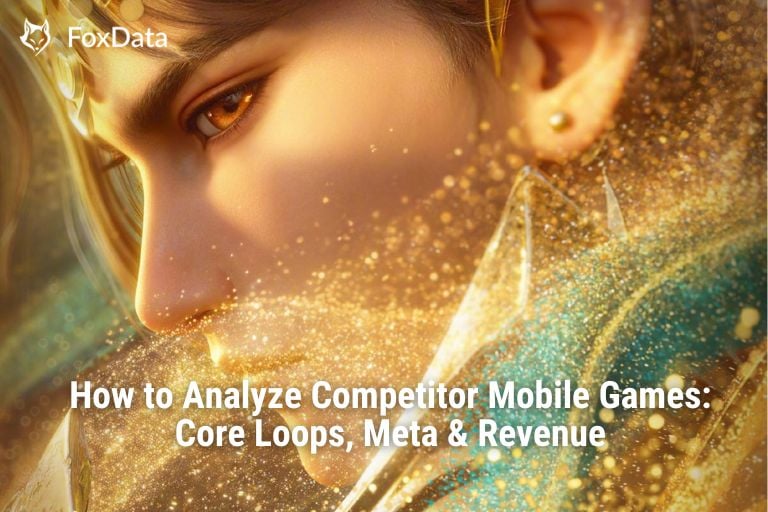 경쟁 모바일 게임 분석 방법: 핵심 루프, 메타 기능 및 수익 구조