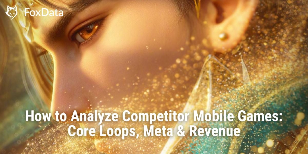 경쟁사 모바일 게임 분석 방법: 핵심 플레이 루프, 메타 및 수익 | FoxData