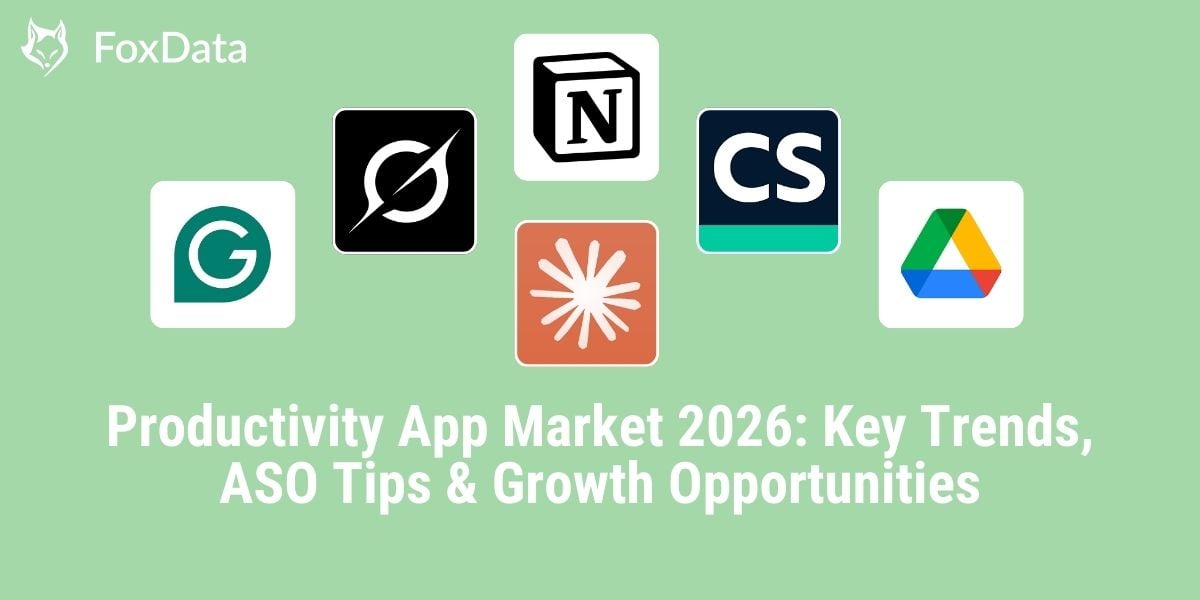 March&eacute; des applications de productivit&eacute; 2026