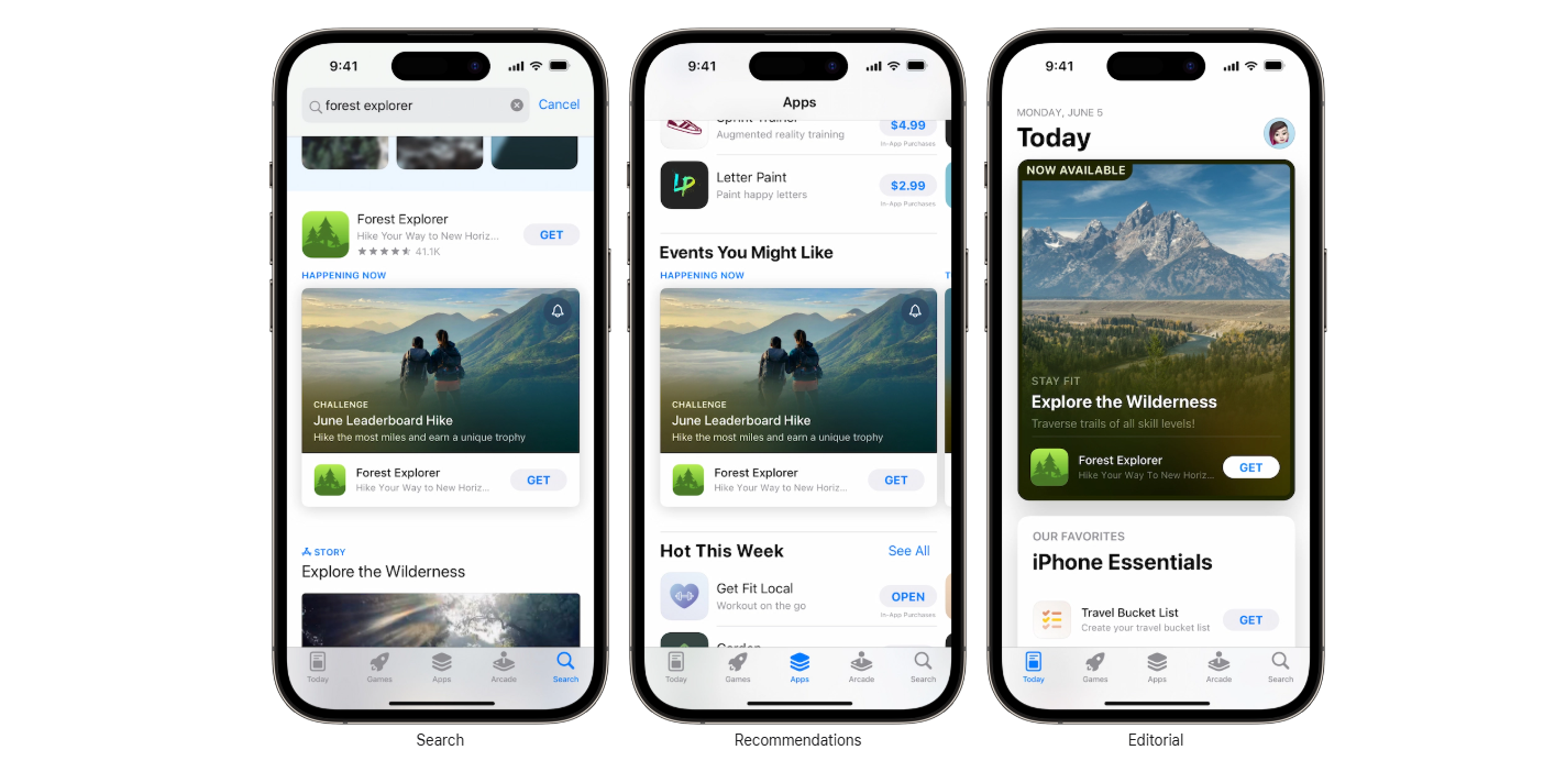 In-app events getting featured in App Store | FoxData