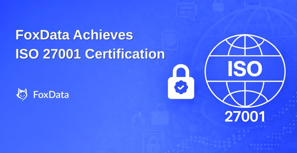 당신의 데이터, 더 안전하게: 𝐅𝐨𝐱𝐃𝐚𝐭𝐚 𝐈𝐒𝐎 𝟐𝟕𝟎𝟎𝟏 인증 획득