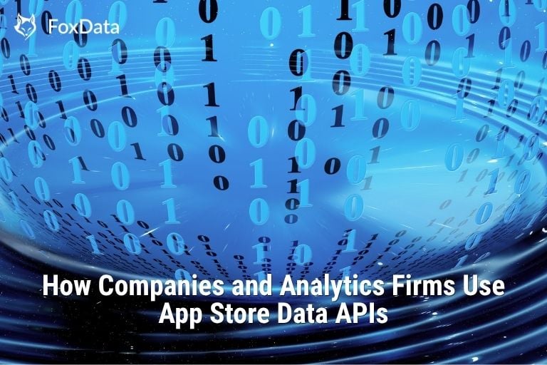 기업과 분석 회사가 앱 스토어 데이터 API를 사용하는 방법