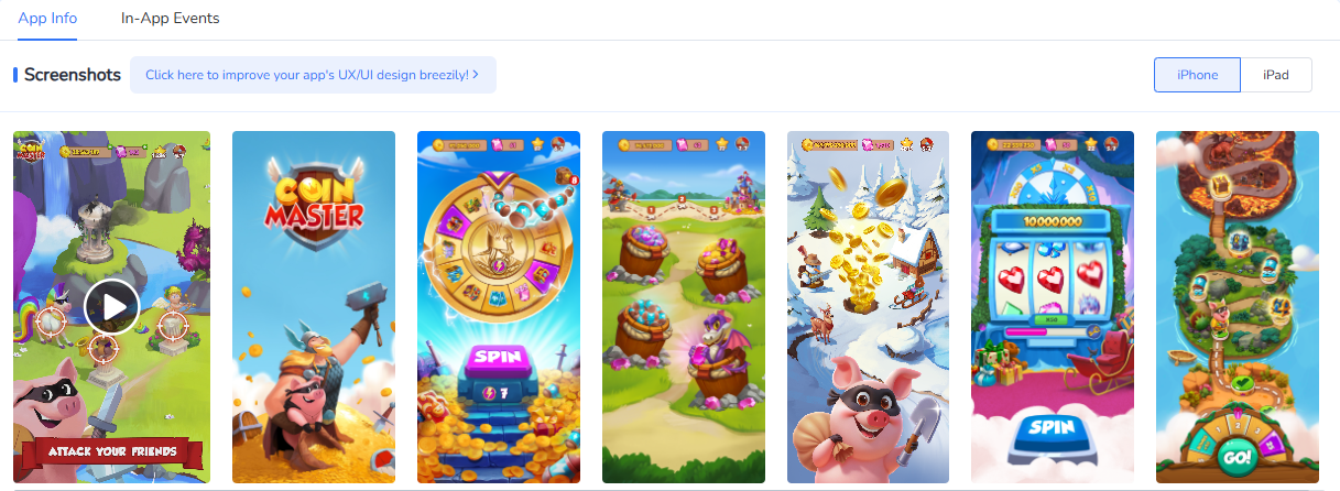 Coin Master App Profile