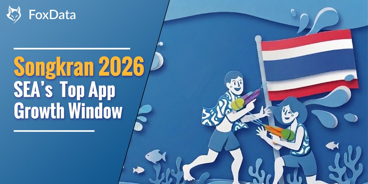 Songkran 2026&nbsp;: la p&eacute;riode de plus forte croissance pour les applications mobiles en Asie du Sud-Est