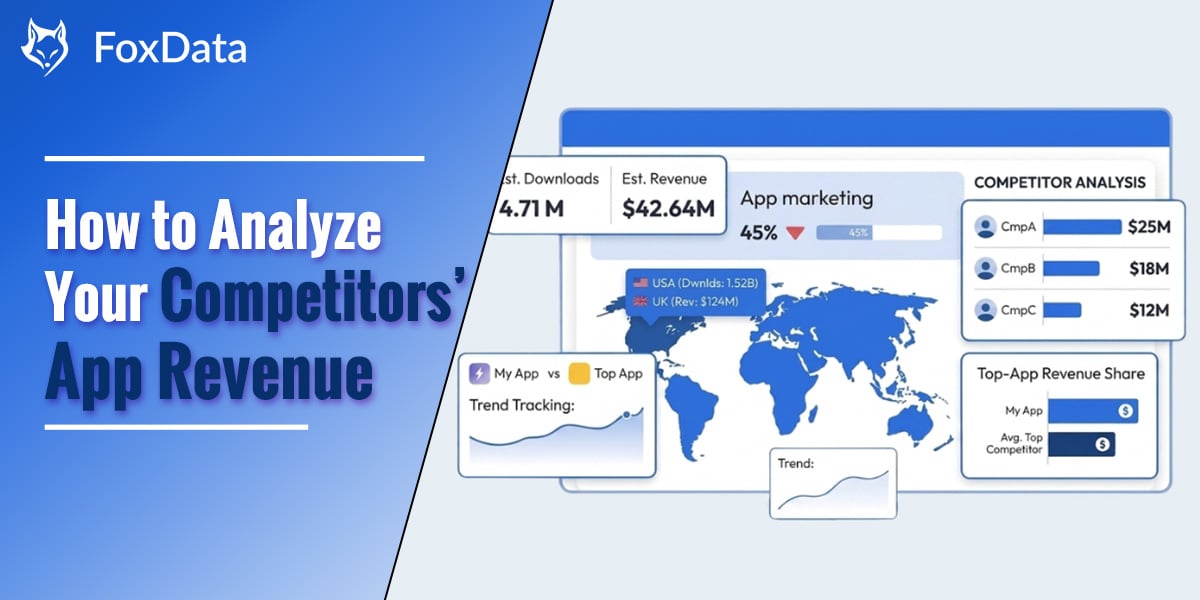 競合他社のアプリ収益を分析する方法:2026年までの完全ガイド