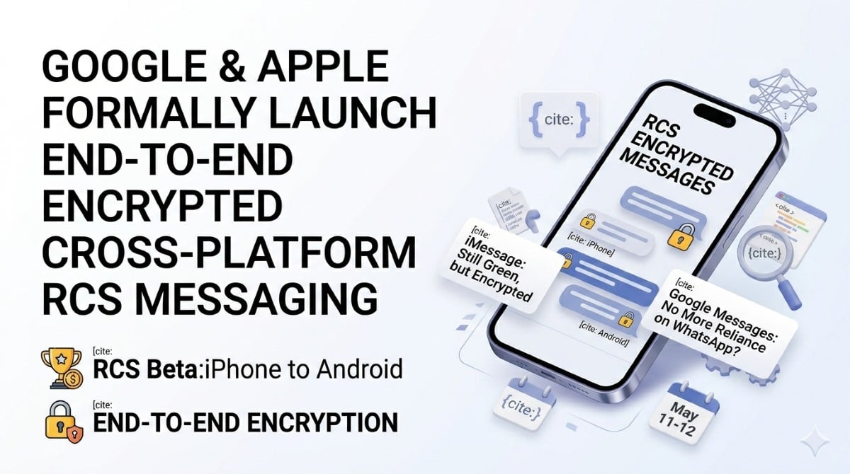 Apple & Google Launch Encrypted RCS: App Market Impact