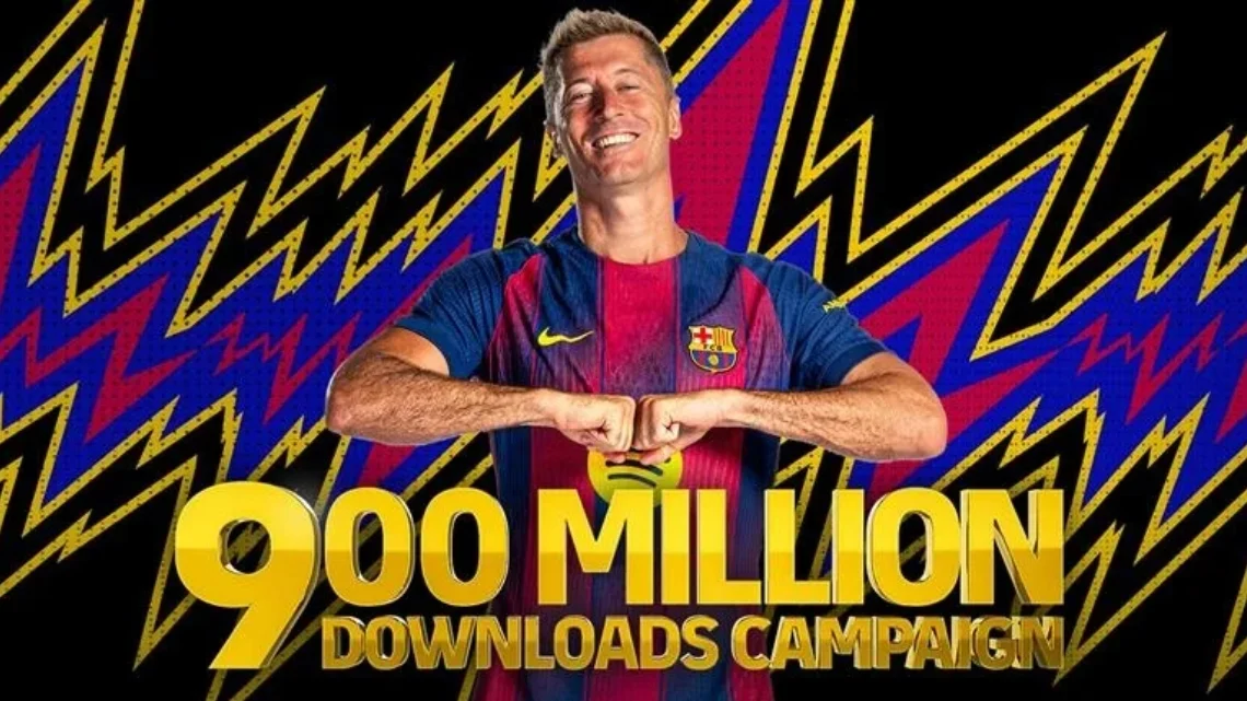 eFootball 900 Million Downloads Campaign