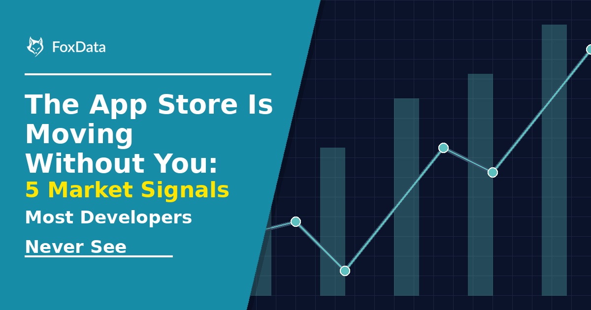 The App Store Is Moving Without You: 5 Market Signals Most Developers Never See
