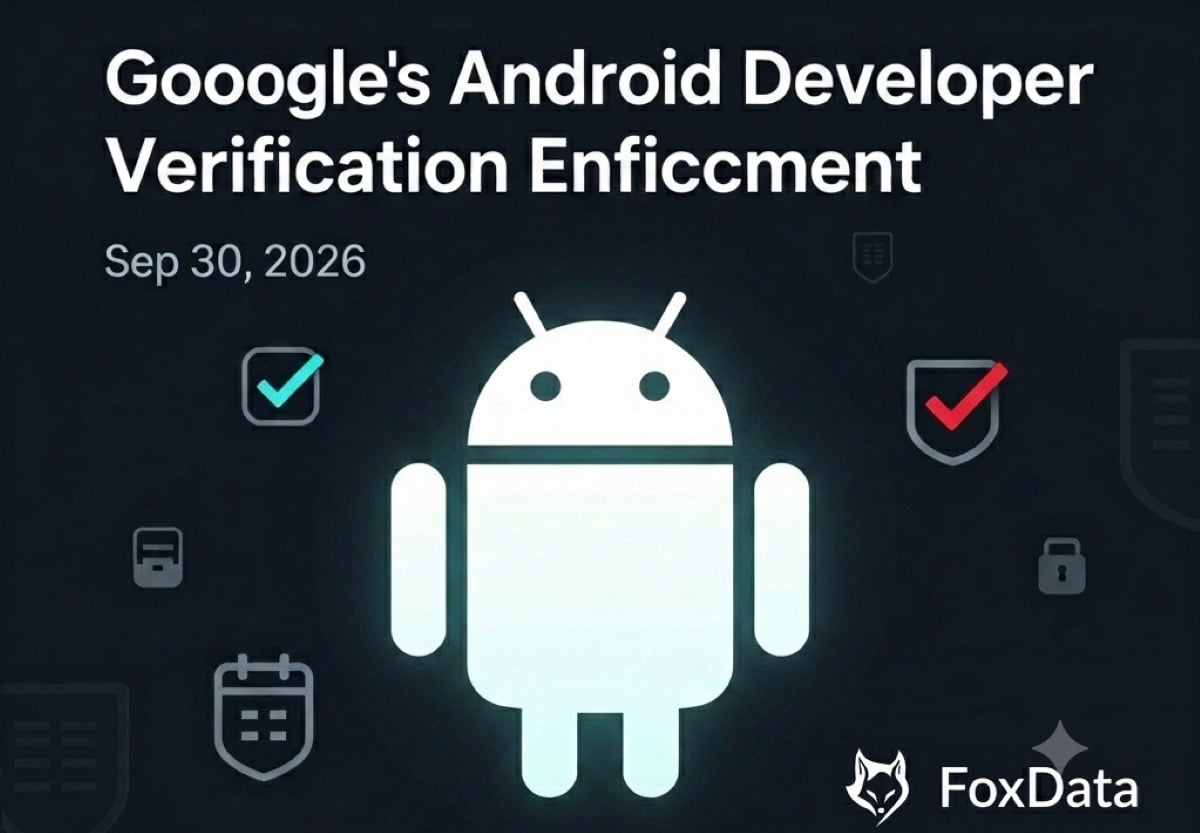 Google Play developer verification